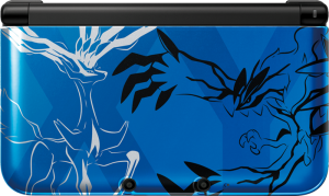 3DS XL Pokémon X e Y blu