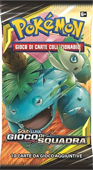Sole & Luna Gioco Di Squadra ® 1 Busta di Espansione ® Pokemon ® Italiano 